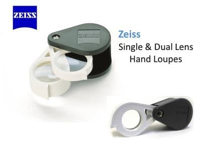 Zeiss 9X 22mm Diameter Aplanatic-achromatic Pocket Magnifier Folding Loupe D36 (24 +12D AR)