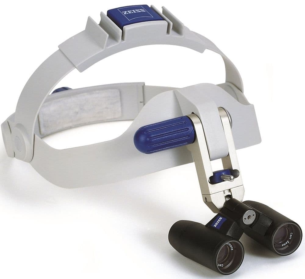 Zeiss Headband Mounted Magnifier TELELOUPE System Magnifications 3 2X8X KS