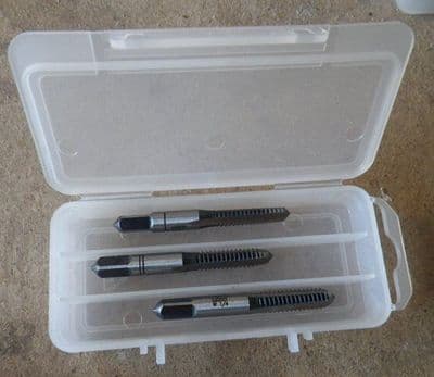 1/4 Inch Whitworth Tap Set (Set of 3)