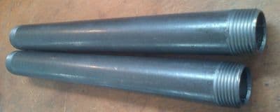 2 Boiler Pipe Nipples for TOP TAPPING Rayburn Range Cookers, Normally No 1 and No 2