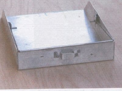 Ash Pan Stainless Steel for Rayburn Supreme or Nouvelle