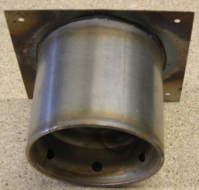 Blast Tube Cooker Square Flange for Alpha Oil Periscope Burner