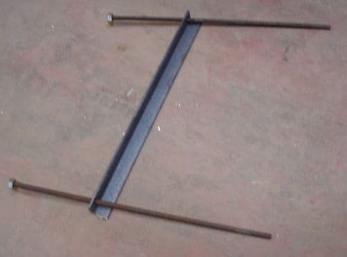Boiler Brackets to fit Deluxe Aga range cooker (per pair including angle bracket)