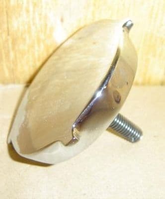 Chrome Ash pit door spinwheel for all Rayburn models