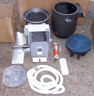 Complete Dropped Ash Pit Conversion Kit for the Aga Standard range cooker