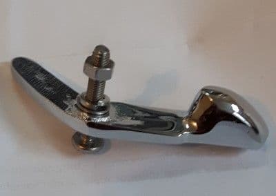 Flue Box Chrome Air Lever for Rayburn MF, Supreme & Nouvelle