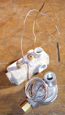 New Flame Failure Valve for Cooker side of Rayburn G7 and G33