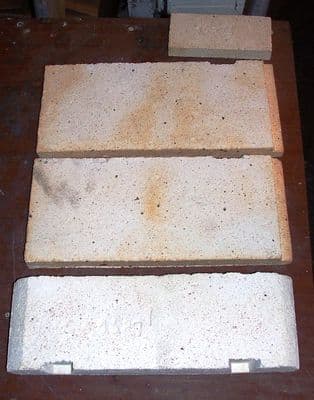 Permanent set 4 Firebricks for Rayburn Supreme, Nouvelle, 355SF