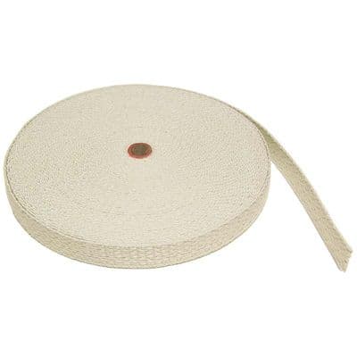 Roll of wick for vapourising burners