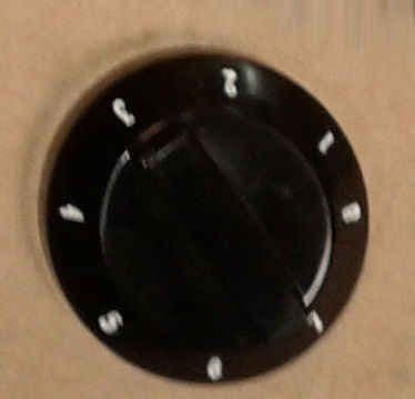 Solid Fuel Air Intake Thermostat Knob for Rayburn Supreme, Nouvelle and 355 SF