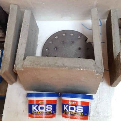 Woodburning Rayburn Royal or Regent Brick and Grate Renovation kit