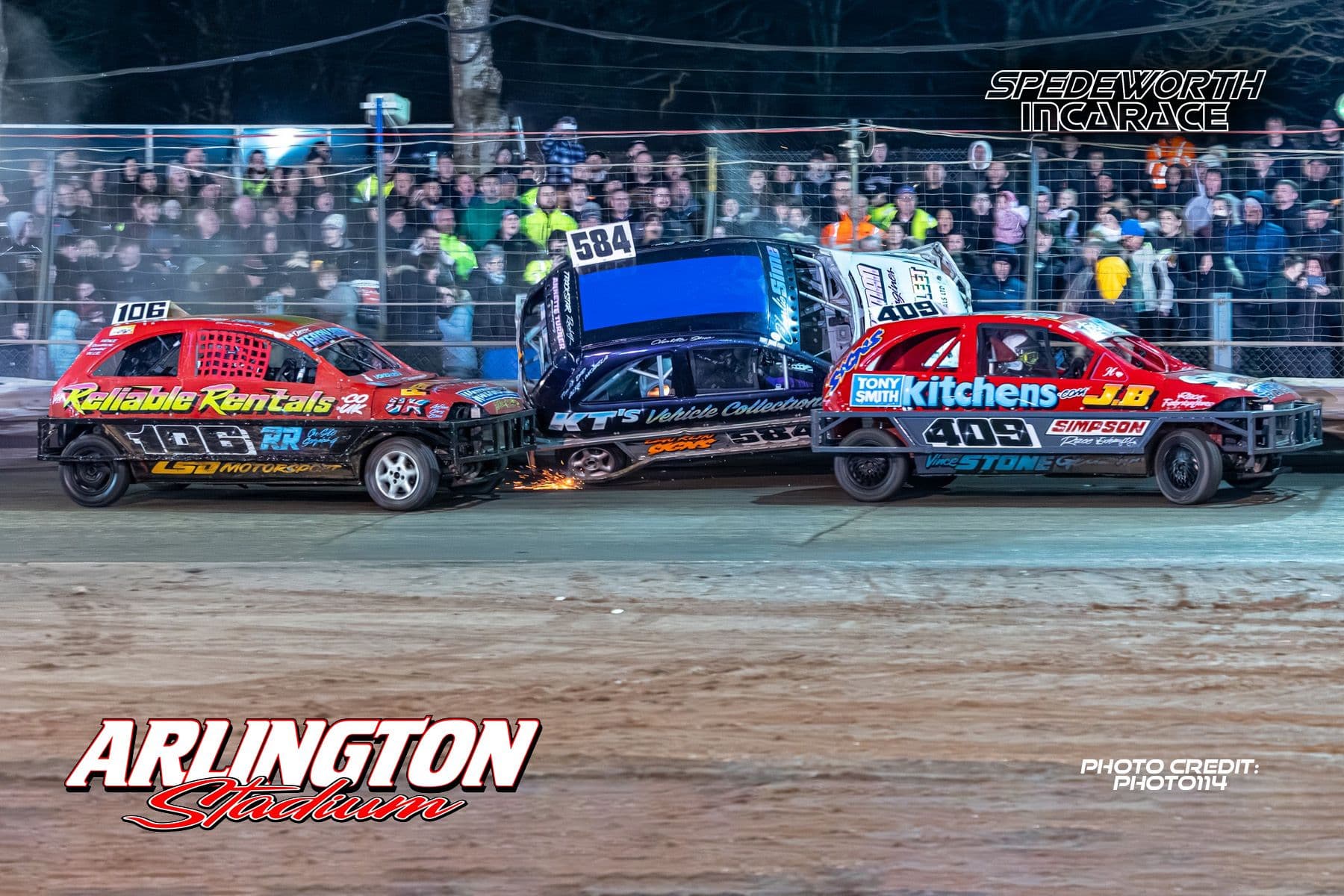 1400cc Stock Cars at Arlington