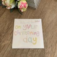 Caroline Gardner - Christening Day Greeting Card - Simply Gorgeous