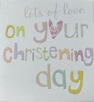 Caroline Gardner - Christening Day Greeting Card - Simply Gorgeous
