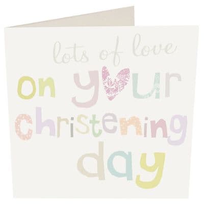 Caroline Gardner - Christening Day Greeting Card - Simply Gorgeous