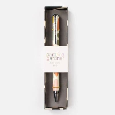 Caroline Gardner Multi Hearts Boxed Pen - Just Lovely!