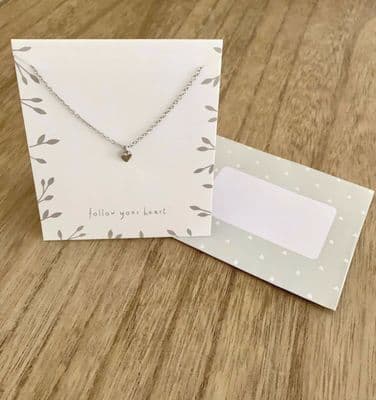 Fab Gift Idea  The Cutest Little 'Sent & Meant 'Heart' Necklace with Envelope