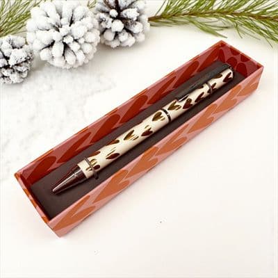 Gorgeous 'Golden Hearts' Caroline Gardner Ball Point Pen