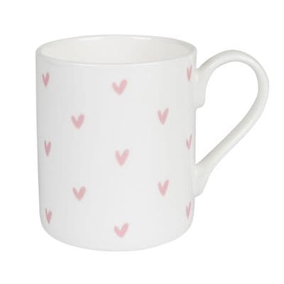 Gorgeous Pink 'Hearts' Mug - Sophie Allport - (Standard size)