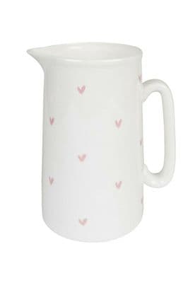 Gorgeous Sophie Allport Medium Sized Jug with Pretty Pink Heart Design