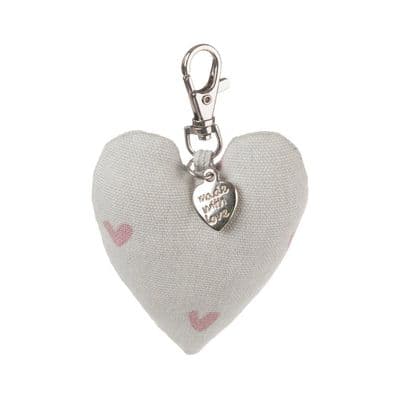 Gorgeous Sophie Allport Pretty Pink 'Hearts' Keyring