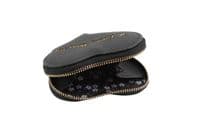 Great Gift Idea!  Cute Black Coin Purse with text ' The Economy Needs Me'