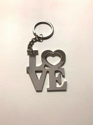 Great Gift Idea  Fab 'LOVE' Heart Keyring
