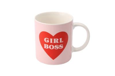 Super Kool 'Girl Boss' Mug with Heart Design