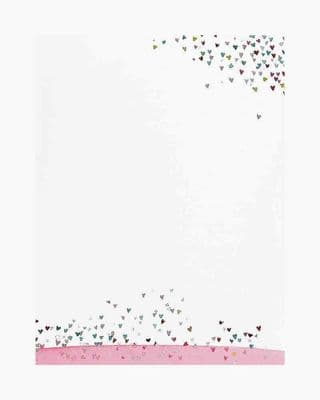 Super Pretty 'Tree of Hearts' Stationery Box - Writing Paper & Envelope Set