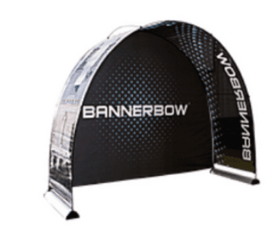 Bannerbow Fabric Arch