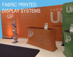 Fabric exhibition bundle Kit 2 with Double Sided Print