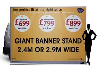 Giant Banner Stand