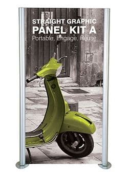 Linear Straight Graphic Panel Kit A