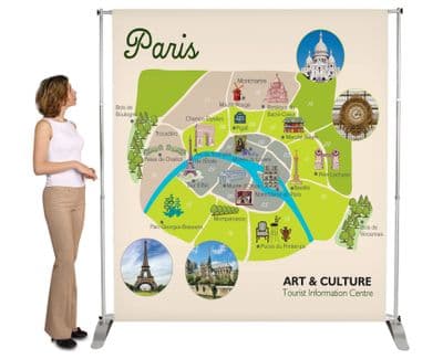 Pegasus Banner With Graphic