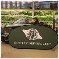 Outdoor Golf Pop Up Banner Popup and 2m x 1m  For Sports,  Golf Days, Sponsor  A Frame Boards