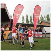 Feather Flag and Beach Teardrop Flags with Poles and Double Sided Option