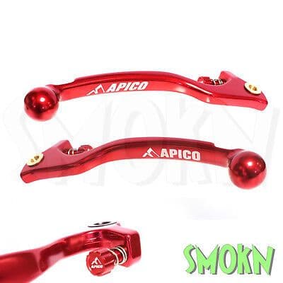Beta Brake & Clutch Levers EVO Factory 125 250 300 16-23 Apico Braktec Elite Red