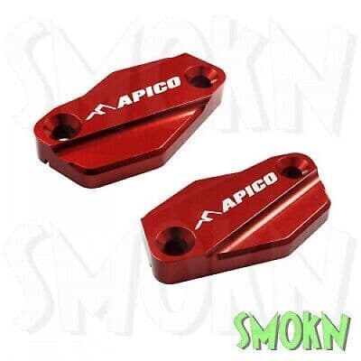 Beta Brake & Clutch Reservoir Caps EVO Factory 125-300 14-25 Apico Braktec Red