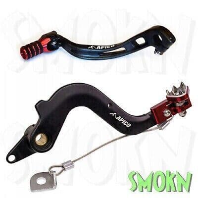 Beta Brake & Gear Pedal RR 125 200 20-23 RR 250 300 2020 only Apico Red