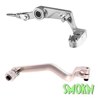 Beta Evo Brake Pedal & Gear Lever 125 200 250 290 300 09-25 Apico Trials Silver