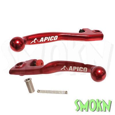 Beta Levers Brake & Clutch Xtrainer 250 300 15-25 Apico Cold Forged Elite Red