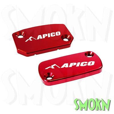 Beta Reservoir Caps Brake & Clutch RR 250 300 13-25 Apico Master Cylinder Red