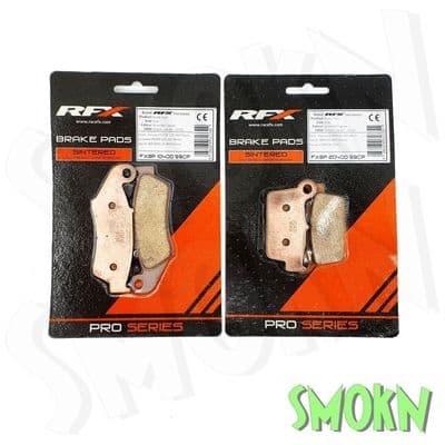 Beta RR Brake Pads Enduro 125-500 10-25 Xtrainer RFX Front & Rear Sintered Pro