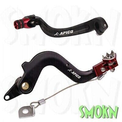 Beta RR Brake Pedal & Gear Lever 350 390 430 480 RR 20-23 Apico 4 Stroke Red