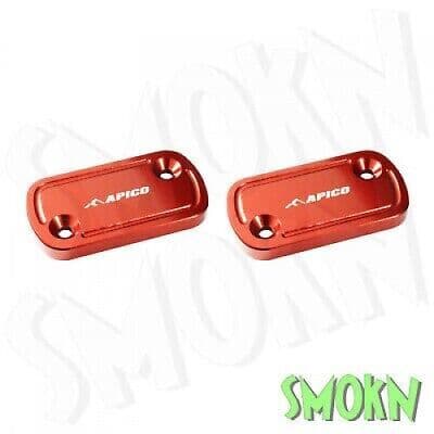 Beta Trials Reservoir Caps Brake & Clutch Rev3 80-300 00-04 EVO 80 Apico AJP Red