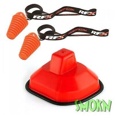 DT1 Air Box Wash Cover Honda CRF 250 R 14-17 450 R 13-16 & 2 x RFX Exhaust Bungs