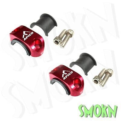 GasGas Bar Clamps MC 125 250 350 450 21-23 Apico Brake & Clutch Master Cylinders