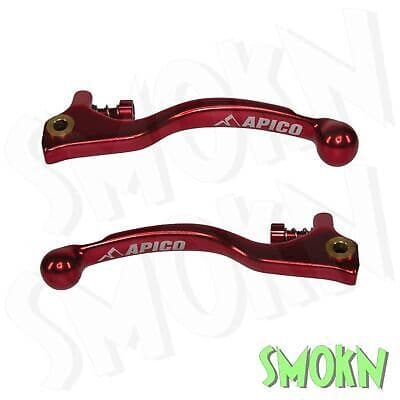 Honda Brake & Clutch Levers Montesa Repsol 4RT 300 RR Apico Braktec Red Elite