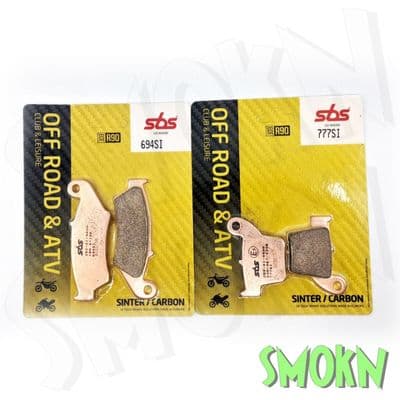 Honda Brake Pads Front & Rear CRF 250 450 X RX & R 02-23 SBS Sintered