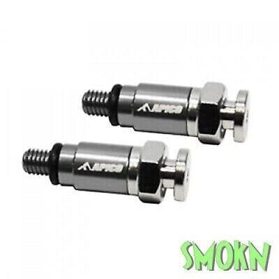 Honda CR Fork Air Bleed Valves 85 125 250 500 99-18 Apico Bleeders Alloy Silver